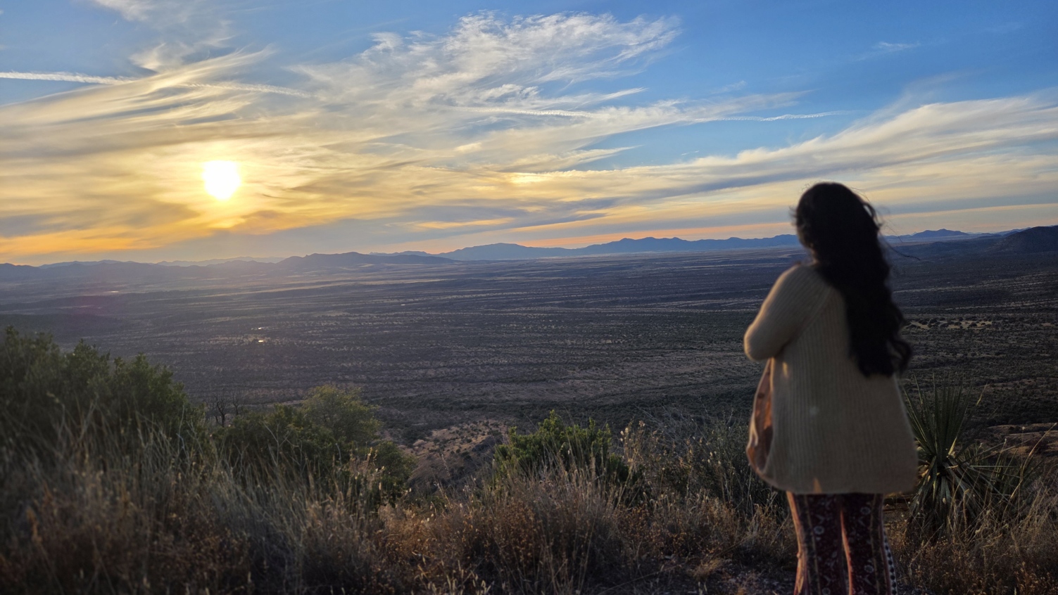 sunset horizon